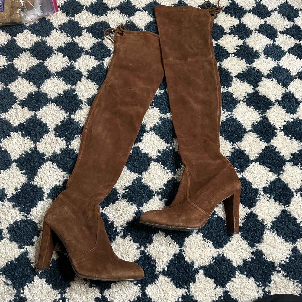 Stuart Weitzman Over The Knee Boots - Picture 2 of 8